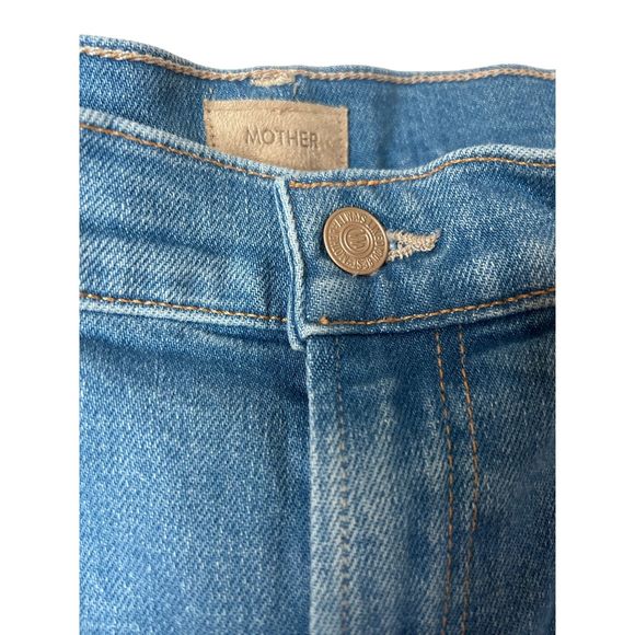 NWT Mother The Rambler Zip Ankle Jeans Wash Going Dutch Size 33 - Picture 8 of 8